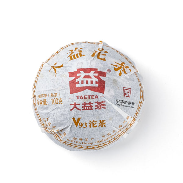 V93 Premium Shu Puerh Tea Tuocha (2018 year, 100g)
