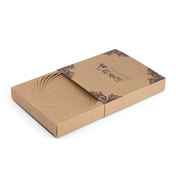 Brown Gift Box for Puer Tea Cake