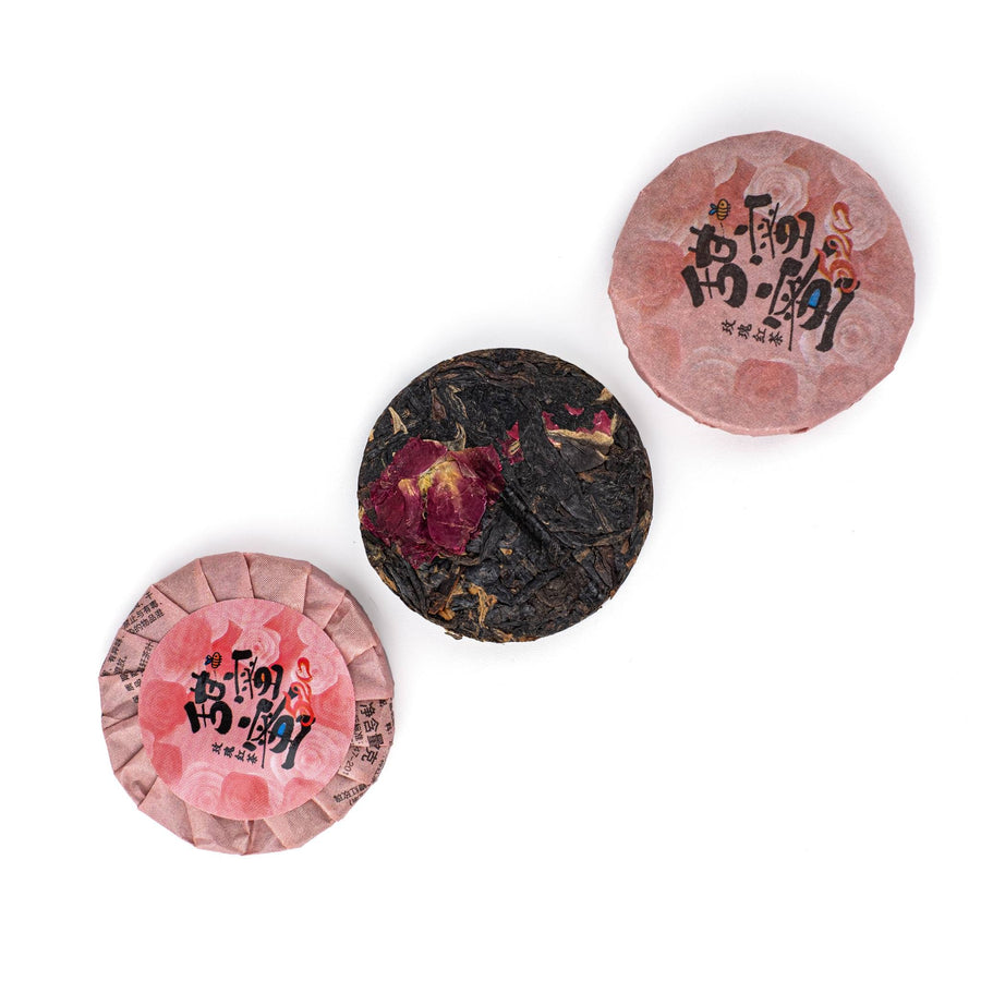 Pink Rose Dian Hong Black Tea Mini Cake