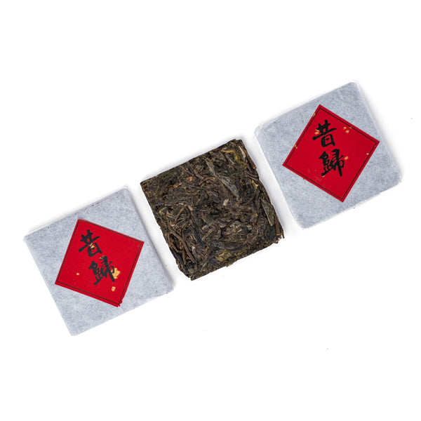 Lao Ban Zhang Sheng Puerh Tea Mini Square