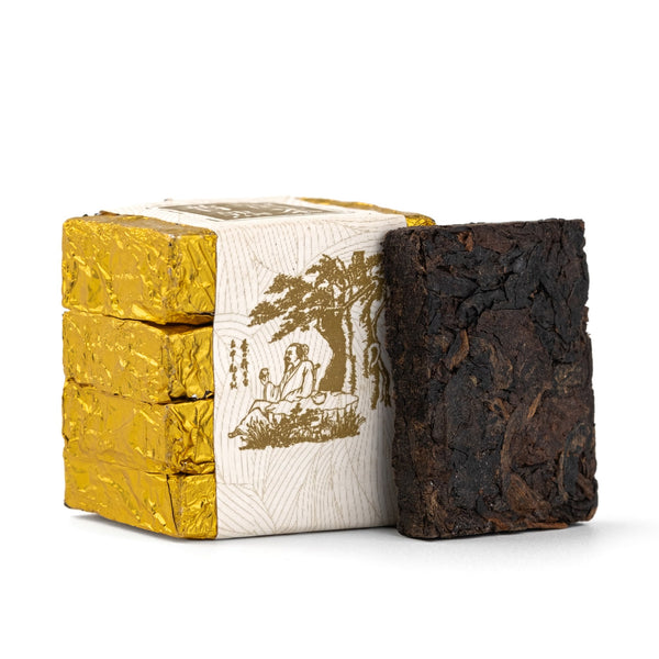 Little Golden Brick Shu Puerh Tea (2020 year)