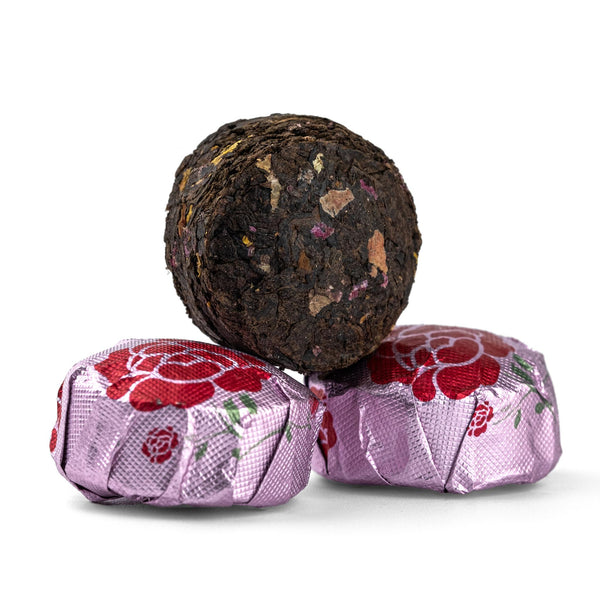 Peony Shu Puerh Tea Mini Tuocha