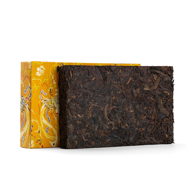Golden Brick Shu Puerh Tea (2021 year, 250g)
